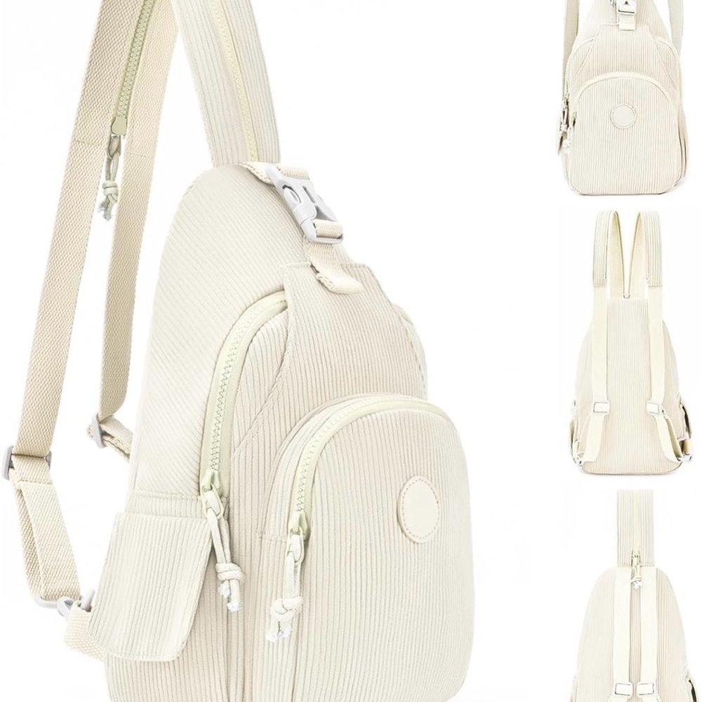 Elegant Cream Backpack for Women
